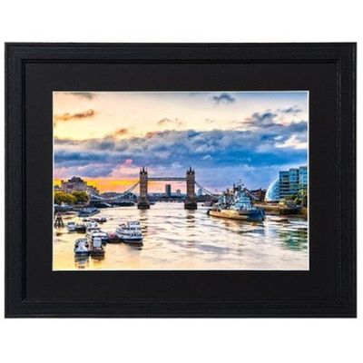 ケンコー・トキナー ケンコー 1250322 木製額縁 コスモス A4 ブラック MCMーA4ーBK 1枚 414-1060（直送品）