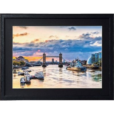 ケンコー・トキナー ケンコー 1250323 木製額縁 コスモス A3 ブラック MCMーA3ーBK 1枚 414-2600（直送品）