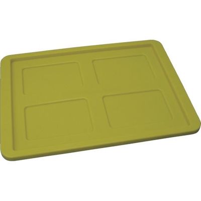 DICプラスチック DIC DA型コンテナDA14ー2，21，28供用蓋480×356×27.5 黄 DA-1F Y 1枚 868-1834（直送品）