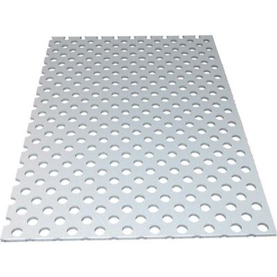 アルインコ アルミ複合板パンチ 3X2440X1220 シルバー CG124P21 1枚 124-6781（直送品）