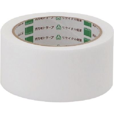 オカモト NO430 エステライトテープ クリーム 50ミリ シュリンク包装 430C50S 1セット(40巻) 135-7973（直送品）