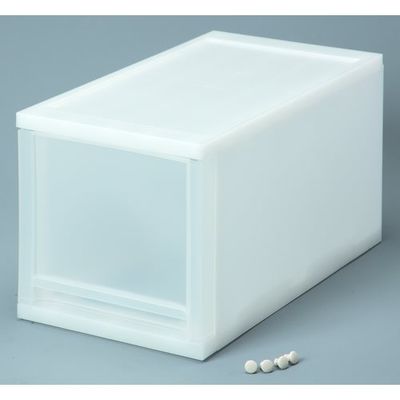 サンコープラスチック SANKO pla 426567 Brio CDケース W ホワイト 42656 1セット(16台) 361-9765（直送品）