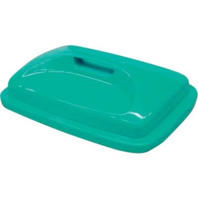 矢崎化工 YAZAKI 角型容器 蓋 KLー45 グリニッシュブルー KL45HUTA-B 1枚 254-2893（直送品）