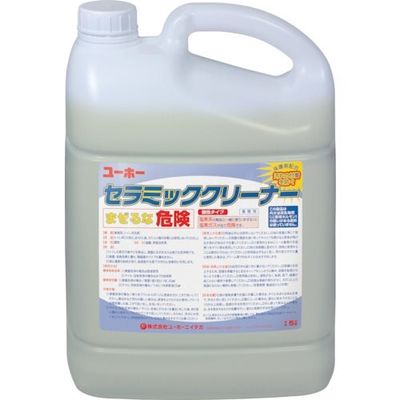 ミッケル化学 ニイタカ セラミッククリーナー 5L 299502 1セット(4本) 118-8390（直送品）