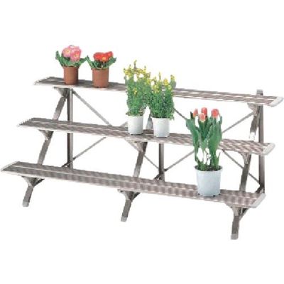 ピカコーポレイション PiCa フラワースタンドFSA型 ライトブロンズ 3段 幅150cm FSA-K153BL 1台 542-5913（直送品）