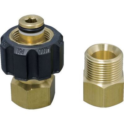 アサダ Asada 高圧ホースクイックカプラ3/8組 HD265 1組 376-0278（直送品）