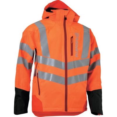 ハスクバーナ・ゼノア ハスクバーナ レインジャケットハイビズ テクニカルS 46 597662646 1着 404-2624（直送品）