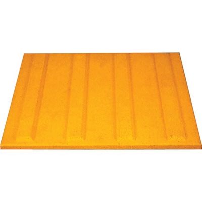 カネソウ 視覚障害者誘導用ブロック JIS型 屋外用 ゴムチップ製 JG-3 1枚 324-0365（直送品）