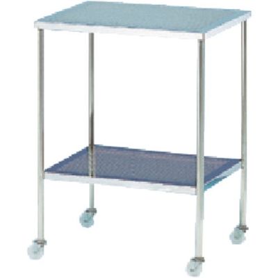 東京硝子器械 TGK ステンレスパンチングワゴン SPWー1D 241-57-03-17 1台 190-3845（直送品）