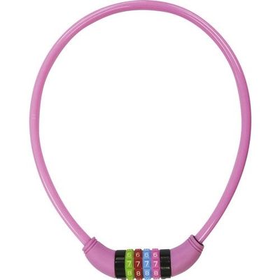 コンテック KONTEC カラフルワイヤーロック(ダイヤルロック) KT-1 1個 253-2955（直送品）