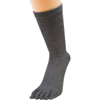 富士手袋工業 富士手袋 紀州備長炭ソックス 5本指 3P 5893 1組(3足) 198-2405（直送品）