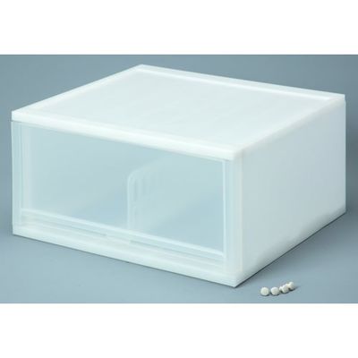 サンコープラスチック SANKO pla 426666 Brio CDワイドケース W ホワイト 42666 1セット(12台)（直送品）