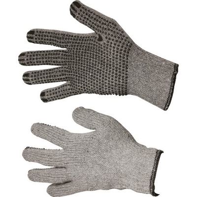 富士手袋工業 富士手袋 助っ人手袋 すべり止め付 グレー 1980 1ダース(12双) 228-4868（直送品）