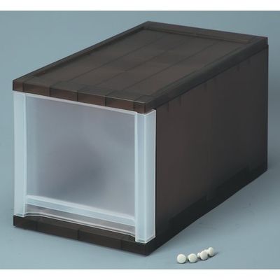 サンコープラスチック SANKO pla 426581 Brio CDケース BR ブラウン 42658 1セット(16台)（直送品）