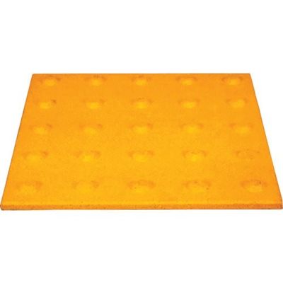 カネソウ 視覚障害者誘導用ブロック JIS型 屋外用 ゴムチップ製 JG-1 1枚 321-9825（直送品）