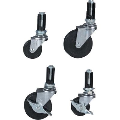 SUS 【数量1~9】φ75フレームキャスターE導電 GFN-530 1個 127-2607（直送品）