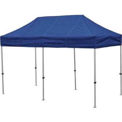 さくらコーポレーション さくら かんたんてんと 1.8m×3.6mスチール&アルミ複合フレーム 青 KA/2W-B 1台 336-0303（直送品）