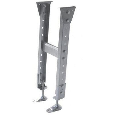 三鈴工機 三鈴 スチール製固定脚 KGM型支持脚 ミニパラ用 H700±45mm KGM-3570(MP09) 1台 126-4097（直送品）