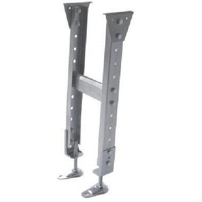 三鈴工機 三鈴 スチール製固定脚 KGM型支持脚 ミニパラ用 H900±45mm KGM-4090(MP09) 1台 126-7248（直送品）