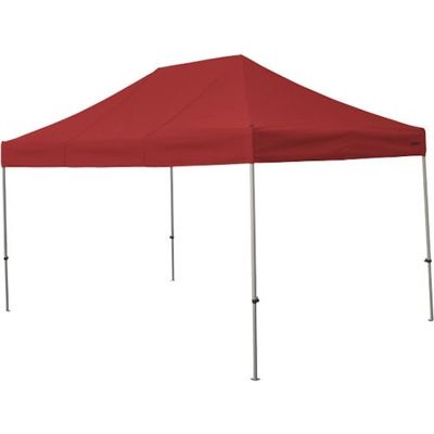 さくらコーポレーション さくら かんたんてんと 3.0m×4.5mスチール&アルミ複合フレーム 赤 KA/7W-R 1台 338-1973（直送品）