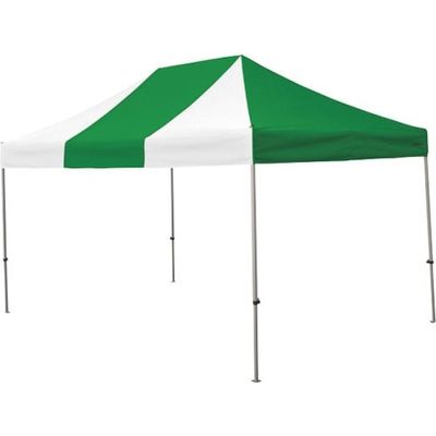 さくらコーポレーション さくら かんたんてんと 3.0m×4.5mスチール&アルミ複合フレーム 緑白 KA/7W-GW 1台（直送品）