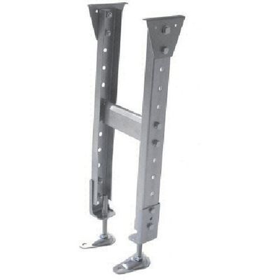 三鈴工機 三鈴 スチール製固定脚 KGM型支持脚 ミニパラ用 H750±45mm KGM-6075(MP09) 1台 126-2519（直送品）