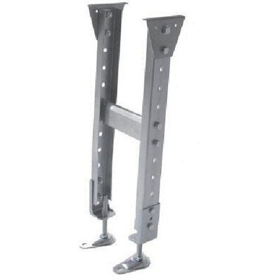 三鈴工機 三鈴 スチール製固定脚 KGM型支持脚 ミニパラ用 H850±45mm KGM-4085(MP09) 1台 126-4048（直送品）