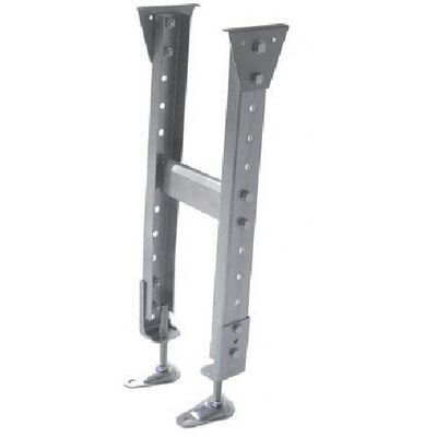 三鈴工機 三鈴 スチール製固定脚 KGM型支持脚 ミニパラ用 H600±45mm KGM-5060(MP09) 1台 127-0357（直送品）