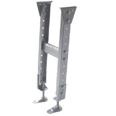 三鈴工機 三鈴 スチール製固定脚 KGM型支持脚 ミニパラ用 H700±45mm KGM-5070(MP09) 1台 127-3536（直送品）