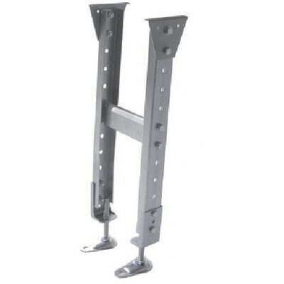 三鈴工機 三鈴 スチール製固定脚 KGM型支持脚 ミニパラ用 H600±45mm KGM-3060(MP09) 1台 127-5111（直送品）