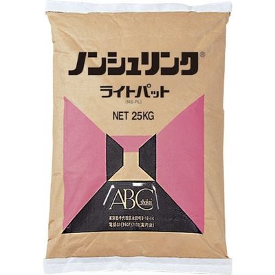 エービーシー商会 ABC ノンシュリンク ライトパット 25KG (1袋入) BNSPL001 1袋 851-2191（直送品）