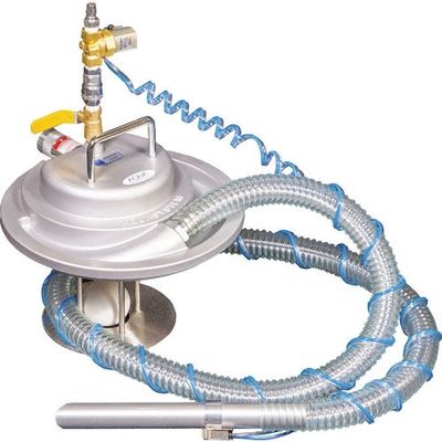 アクアシステム エア式掃除機 乾湿両用クリーナー手元スイッチ付(オープンペール缶用) APPQO550AH 1台 250-0483（直送品）