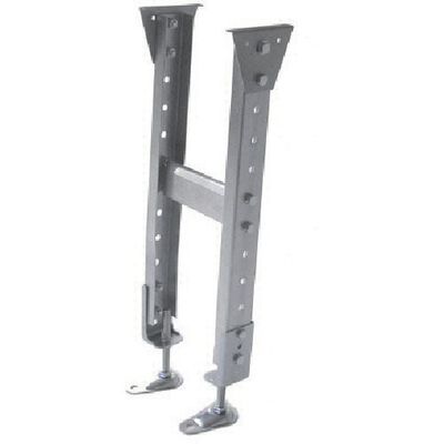 三鈴工機 三鈴 スチール製固定脚 KGM型支持脚 ミニパラ用 H1050±45mm KGM-45105(MP09) 1台 126-2450（直送品）