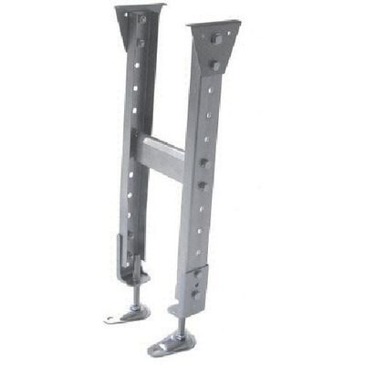 三鈴工機 三鈴 スチール製固定脚 KGM型支持脚 ミニパラ用 H1150±45mm KGM-50115(MP09) 1台 126-4100（直送品）