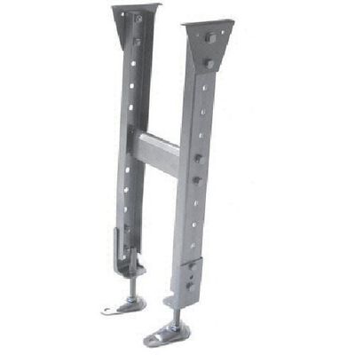 三鈴工機 三鈴 スチール製固定脚 KGM型支持脚 ミニパラ用 H1200±45mm KGM-30120(MP09) 1台 126-7276（直送品）