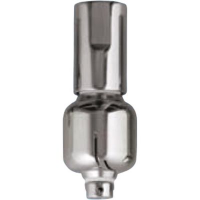 いけうち 回転洗缶ノズル ESシリーズ ステンレス鋼316L製 ネジ3/8 下面180°タイプ 38FES1NS316L.D180 1個（直送品）