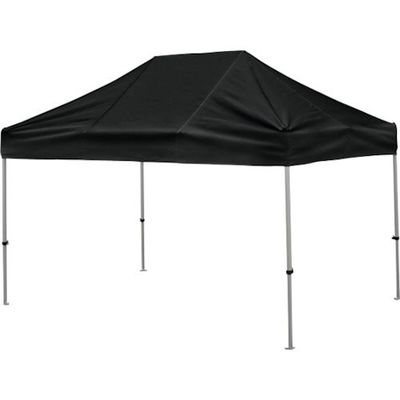 さくらコーポレーション さくら かんたんてんと 2.4m×3.6mスチール&アルミ複合フレーム 黒 KA/4W-BK 1台 338-1938（直送品）