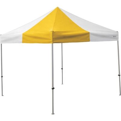 さくらコーポレーション さくら かんたんてんと 3.0m×3.0mスチール&アルミ複合フレーム 黄白 KA/6W-YW 1台（直送品）