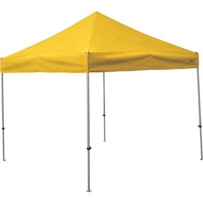 さくらコーポレーション さくら かんたんてんと 3.0m×3.0mスチール&アルミ複合フレーム 黄 KA/6W-Y 1台 338-2471（直送品）