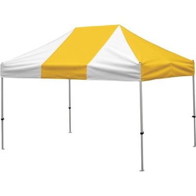 さくらコーポレーション さくら かんたんてんと 2.4m×3.6mスチール&アルミ複合フレーム 黄白 KA/4W-YW 1台（直送品）