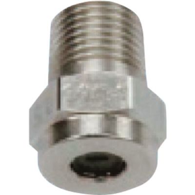 いけうち 超高圧均等扇形ノズル DSPシリーズ ステンレス鋼303製 1/8オス 15° 18MDSP15112S303 1個（直送品）