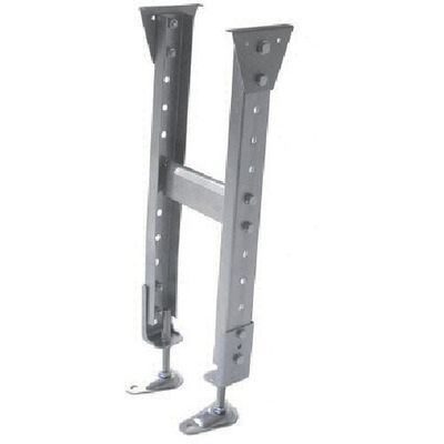 三鈴工機 三鈴 スチール製固定脚 KGM型支持脚 ミニパラ用 H1150±45mm KGM-45115(MP09) 1台 126-8863（直送品）