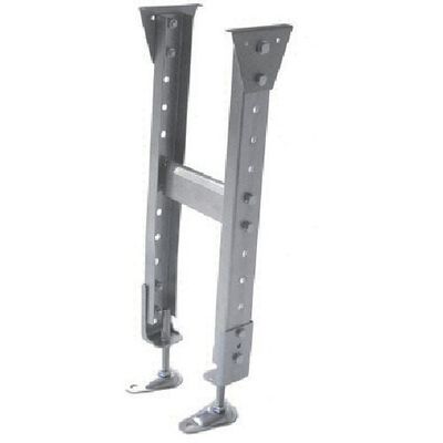 三鈴工機 三鈴 スチール製固定脚 KGM型支持脚 ミニパラ用 H1150±45mm KGM-60115(MP09) 1台 127-3538（直送品）