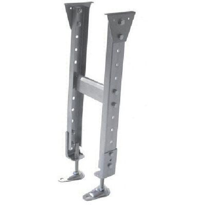 三鈴工機 三鈴 スチール製固定脚 KGM型支持脚 ミニパラ用 H800±45mm KGM-3580(MP09) 1台 127-5104（直送品）