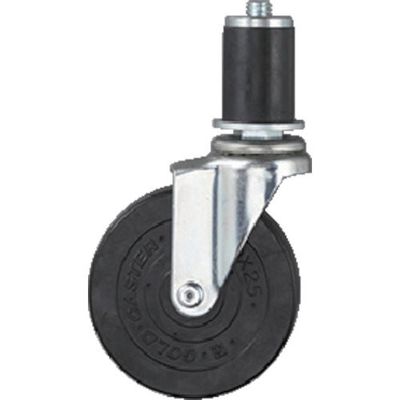 SUS 【数量1~9】フレームキャスターGφ100ナイロン (ゴム) GFN-594 1個 127-2621（直送品）