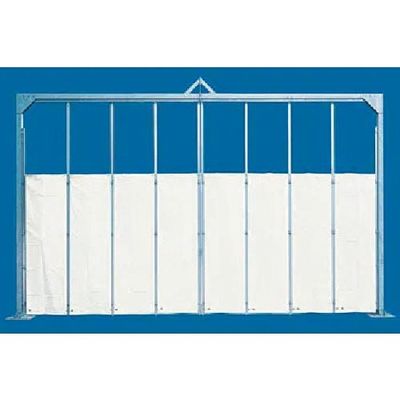 ゲート工業 門型パネルゲート 高さ4.5mX間口12.6m シートパネル KG4-3S-126 1台 378-0611（直送品）