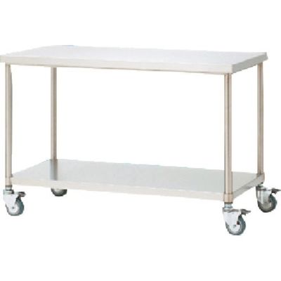東京硝子器械 TGK 作業台WBUー18075 Uキャスター付 561-57-13-55 1台 184-6959（直送品）