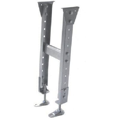 三鈴工機 三鈴 スチール製固定脚 KGM型支持脚 ミニパラ用 H750±45mm KGM-4075(MP09) 1台 126-4118（直送品）