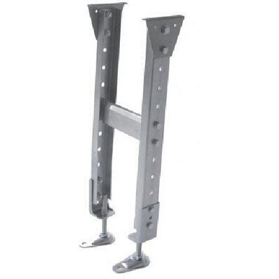 三鈴工機 三鈴 スチール製固定脚 KGM型支持脚 ミニパラ用 H850±45mm KGM-3085(MP09) 1台 126-7186（直送品）