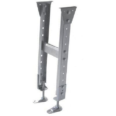 三鈴工機 三鈴 スチール製固定脚 KGM型支持脚 ミニパラ用 H850±45mm KGM-3585(MP09) 1台 126-7291（直送品）